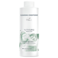 Wella Professionals Nutricurls Cleansing Conditioner - Очищающий бальзам для вьющихся и кудрявых волос 1000 мл