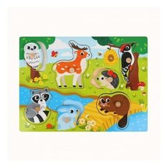 Рамка-вкладыши «Животные леса» Mapacha