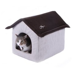 Домик для животных JOY, 53х41х39, с подушкой и съемной крышей, домик для кошек и собак миниатюрных пород J.O.Y.