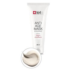 маска TETe Cosmeceutical Anti-age Mask Vitamins and Antioxydants Омолаживающая маска с витаминами и антиоксидантами Отбеливающее действия для лица, 200 мл
