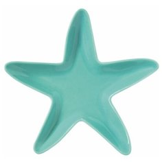 Тарелка "Морская звезда" коллекции "Sea friend", зеленый Easy Life