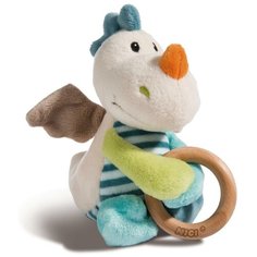 Мягкая игрушка NICI «Дракон Драгилу», с кольцом и колокольчиком, 15 см (43705)