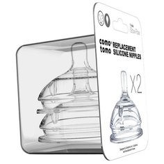 Соска Comotomo Силиконовая 0м+, 2 шт.