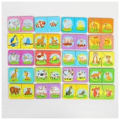 WoodLand Toys Деревянные пазлы "Мама и малыш"