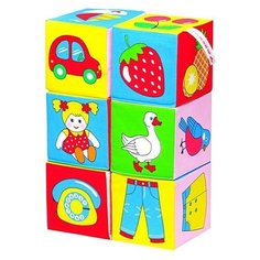 Мякиши Набор мягких кубиков «Предметы»