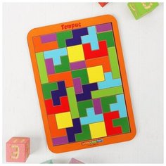 WoodLand Toys Головоломка "Тетрис", 40 элементов, цвета микс