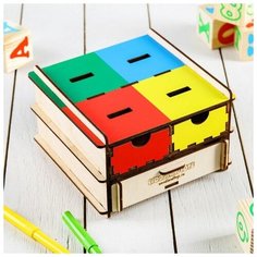 WoodLand Toys Комодик - сортер «Съедобное-несъедобное»
