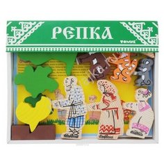 Томик Конструктор "Сказки" Репка" 19 элементов