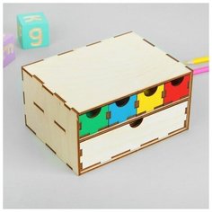 Smile Decor Волшебный комодик - мозаика «Книжные странички»