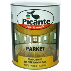 Лак Picante Parket матовый полиакриловый бесцветный 0.75 кг