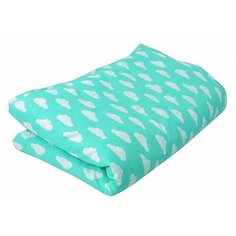 Forest kids Пододеяльник Clouds мятный