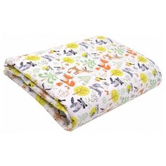 Forest kids Пододеяльник Friends 110 х 140 см белый