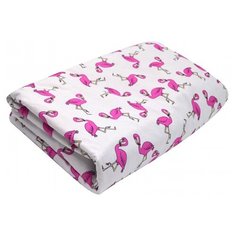 Forest kids Пододеяльник Flamingo 110х140 см белый