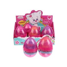 296183 пупс ТМ Карапуз Машенька 12см, пластиковые глаза,в ассорт.в яйце в дисп. (Цена за 1ШТ.) уп-6шт