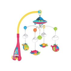 Музыкальная карусель на кроватки "Elefantino" на бат. ночник-проектор, 108 мелодий, яркие игрушки