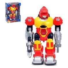 Робот «Бласт», световые эффекты, русская озвучка, работает от батареек Zhorya