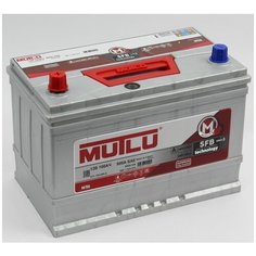 Аккумуляторная батарея MUTLU SFB M3 100.1 (115D31FR) (прямая полярность, бортик, азиатский типоразмер)