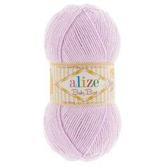 Пряжа Alize Baby Best (Беби Бест) 27 лиловый 90% акрил, 10% бамбук 100г 240м 5шт