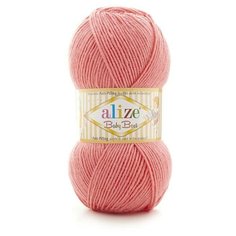 Пряжа Alize Baby Best (Беби Бест) 170 розовый 90% акрил, 10% бамбук 100г 240м 5шт