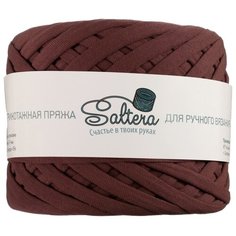 Пряжа Saltera трикотажная, 100 % хлопок, 320 г, 100 м, 61 шоколад