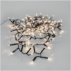 Гирлянда светодиодная для улицы CRISPY ICE WHITE, 180 ламп, длина 3,6 м, белый цвет свечения Star Trading