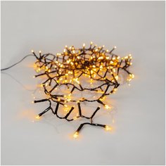 Гирлянда светодиодная для улицы GOLDEN WARM WHITE, 180 ламп, длина 3,6 м, золотистый теплый белый свет Star Trading