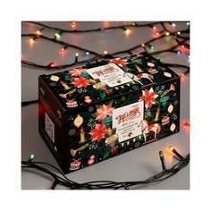 Гирлянда "Нить" 15 м , IP20, тёмная нить, 400 ламп, свечение мульти, 8 режимов, 220 В Luazon Lighting