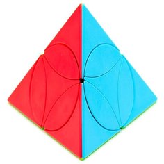 Головоломка QiYi MoFangGe Пирамидка необычная Coin Tetrahedron Color