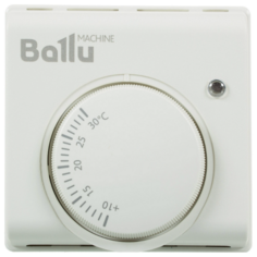 Терморегулятор для инфракрасных обогревателей Ballu BMT-1 механический, 2000 Вт, цвет белый