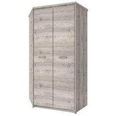 Шкафы в спальню Anrex Шкаф угловой 2D, JAZZ, цвет Каштан найроби