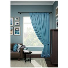 Комплект Kauffort Avery на тесьме 280 см синий