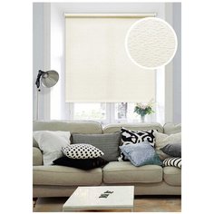 Рулонная штора Эскар Морзе (экрю), 160х160 см