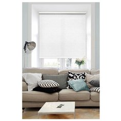 Рулонная штора Эскар Морзе (белый), 150х160 см