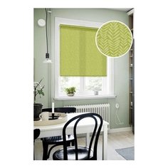 Рулонная штора Скелетон, оливковый 115 х 160 Эскар