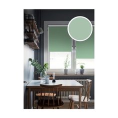 Рулонные шторы Blackout LUX, изумруд, 98х170 см Эскар