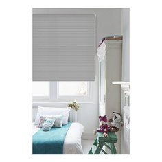 Рулонная штора Райли, серый, 130х160 см Эскар