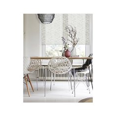 Рулонная штора Лиаф, белый, 48х160 см Эскар