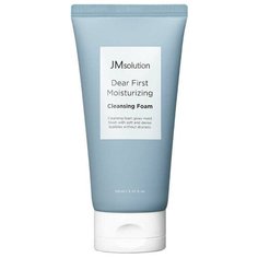 Пенка для умывания с пятью видами гиалуроновой кислоты DEAR FIRST MOISTURIZING CLEANSING FOAM JM Solution