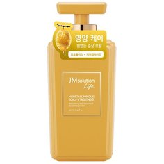 JMsolution Маска против выпадения волос с экстрактом меда LIFE HONEY LUMINOUS SCALP V TREATMENT, 500 мл