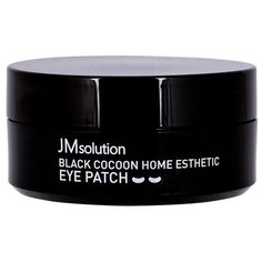 JMsolution Гидрогелевые премиум-патчи с коконом шелкопряда BLACK COCOON HOME ESTHETIC EYE PATCH