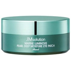 JMsolution Гидрогелевые патчи с протеинами жемчуга и морской водой MARINE LUMINOUS PEARL DEEP MOISTURE EYE PATCH Pearl