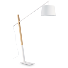 Торшер Ideal lux Eminent PT1 H230см макс.60Вт Е27 IP20 230В Металл/Дерево/ПВХ Ткань Выкл. 207582