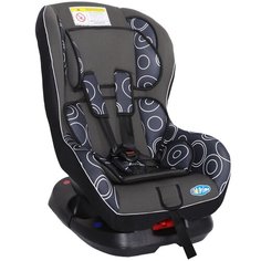 Детское автокресло Kids Prime LB303 карбон-круг, группа 0+/I, 0-18 кг, 0-4 лет