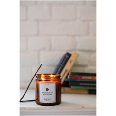 Свеча ароматическая KAORI, 500 мл, аромат TOBACCO VANILLA (табак ваниль)