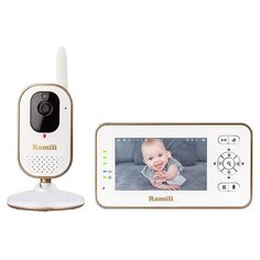 Видеоняня Ramili Baby RV350 белый/бежевый