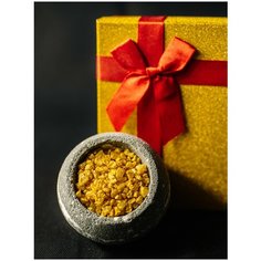 Бомбочка для ванн с шиммером и морской солью, гейзер для ванн - бурлящий шарик, 290 гр Bomb Master