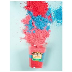 Милкшейк шиммер для ванны. Мерцающая соль для ванны + Мочалка шар губка для душа. Набор для купания Bomb Master