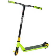 Детский трюковой самокат Explore Cross Deluxe, зеленый