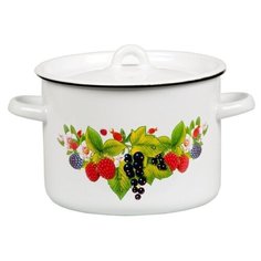 Кастрюля стальэмаль 1с17с Варенье, белосн. 4,5л