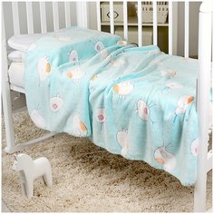 Плед-покрывало Baby Nice VELSOFT 3D "Птичка", 150х200, розовый